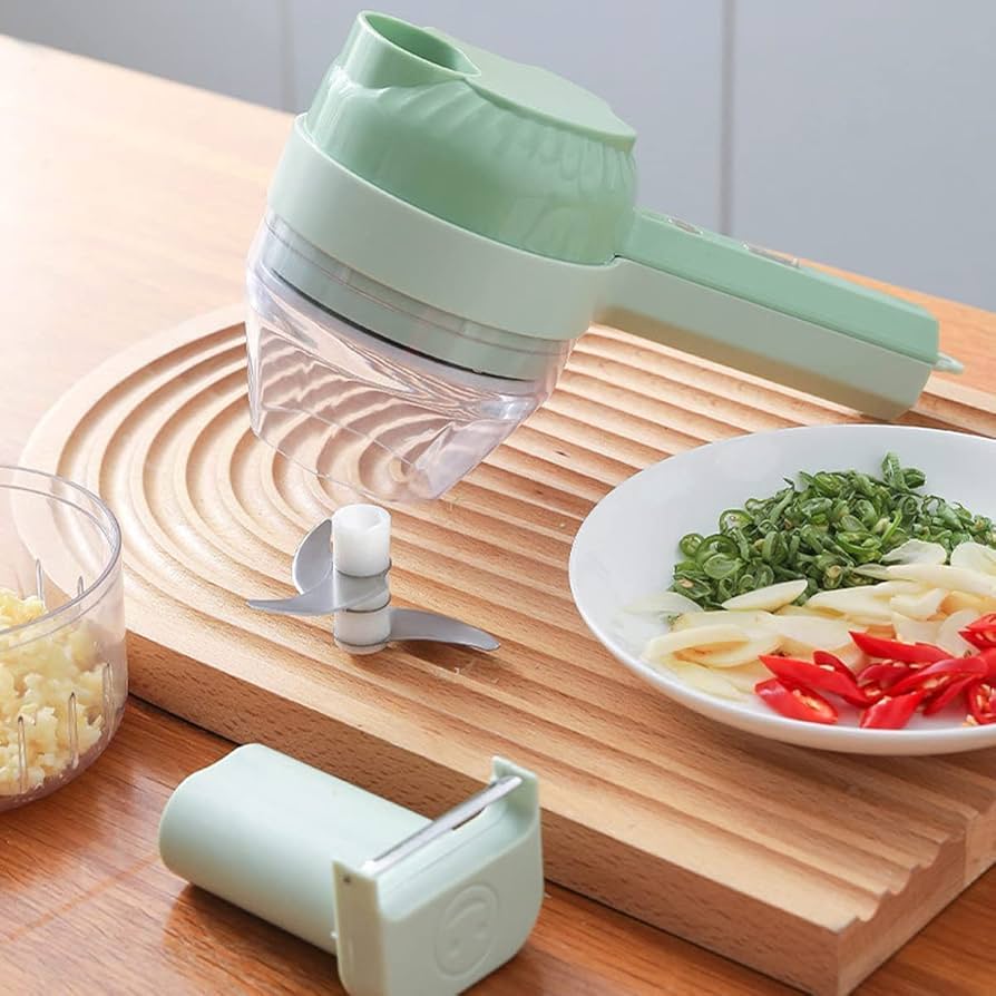 4-in-1 Electric Vegetable Cutter